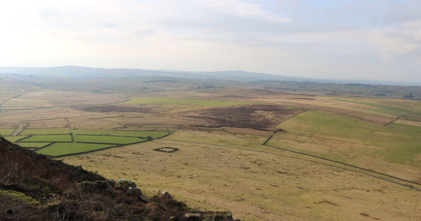 The view St Patrick saw from Slemish