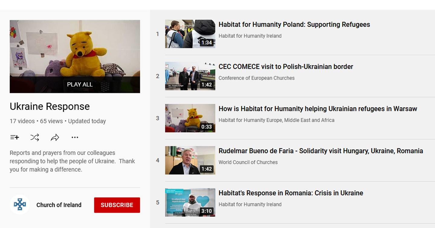 Sharing stories of hope from your response to Ukraine