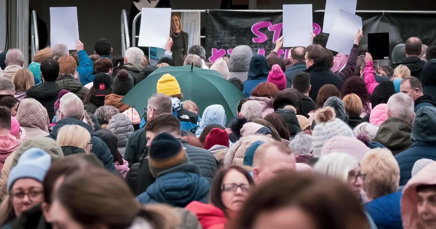 Statement following rally for Natalie McNally