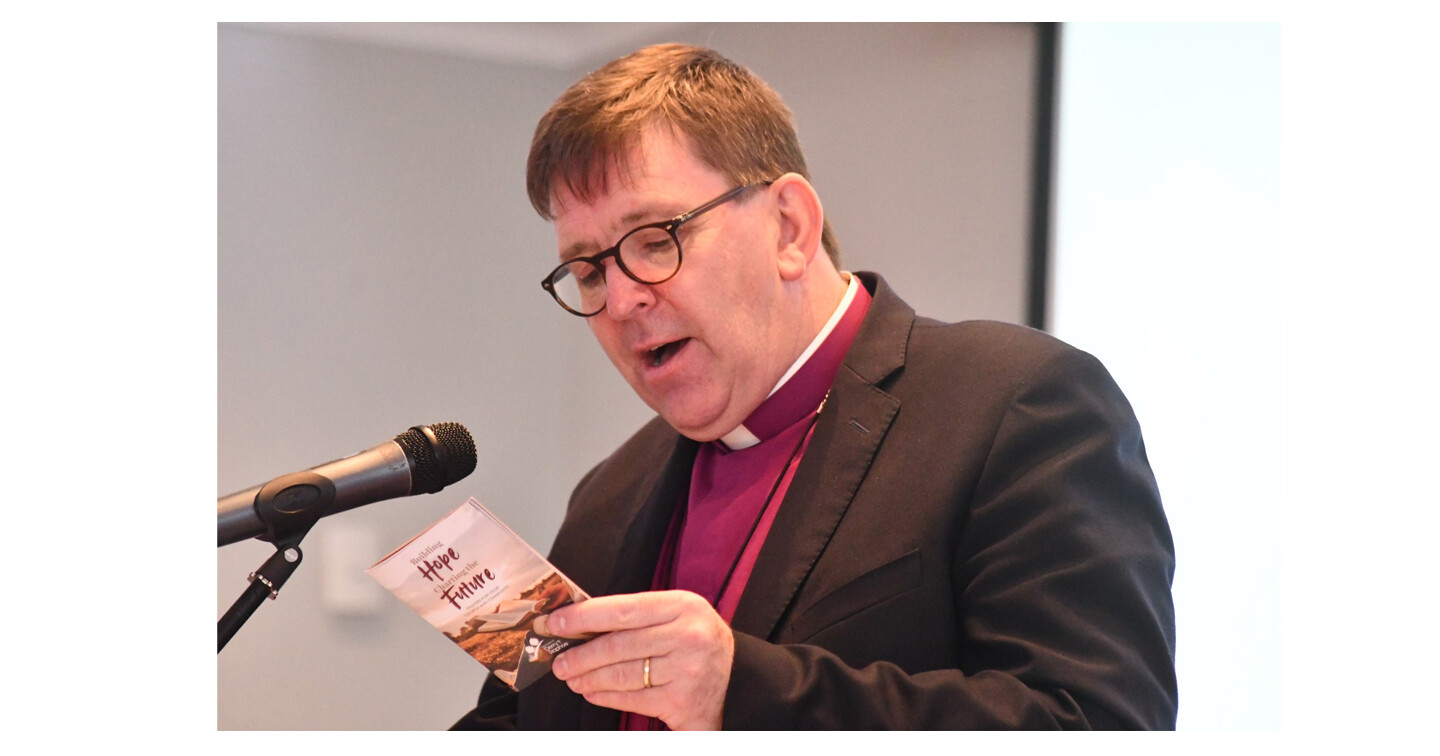 Bishop Andrew Forster delivers his Presidential Address.