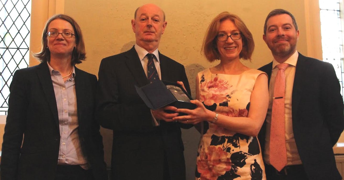 Dr Elizabeth Mullins (UCD), Dr Ray Refauss&eacute;, Dr Alex Buchanan (President of ARA), Ross Higgins, Chair of ARA Irish Region.