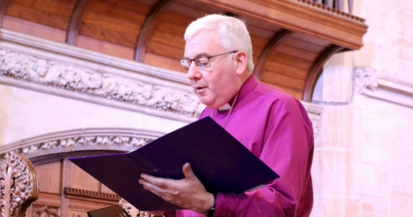 Bishop McClay speaks to the Down and Dromore Synod, 2025.