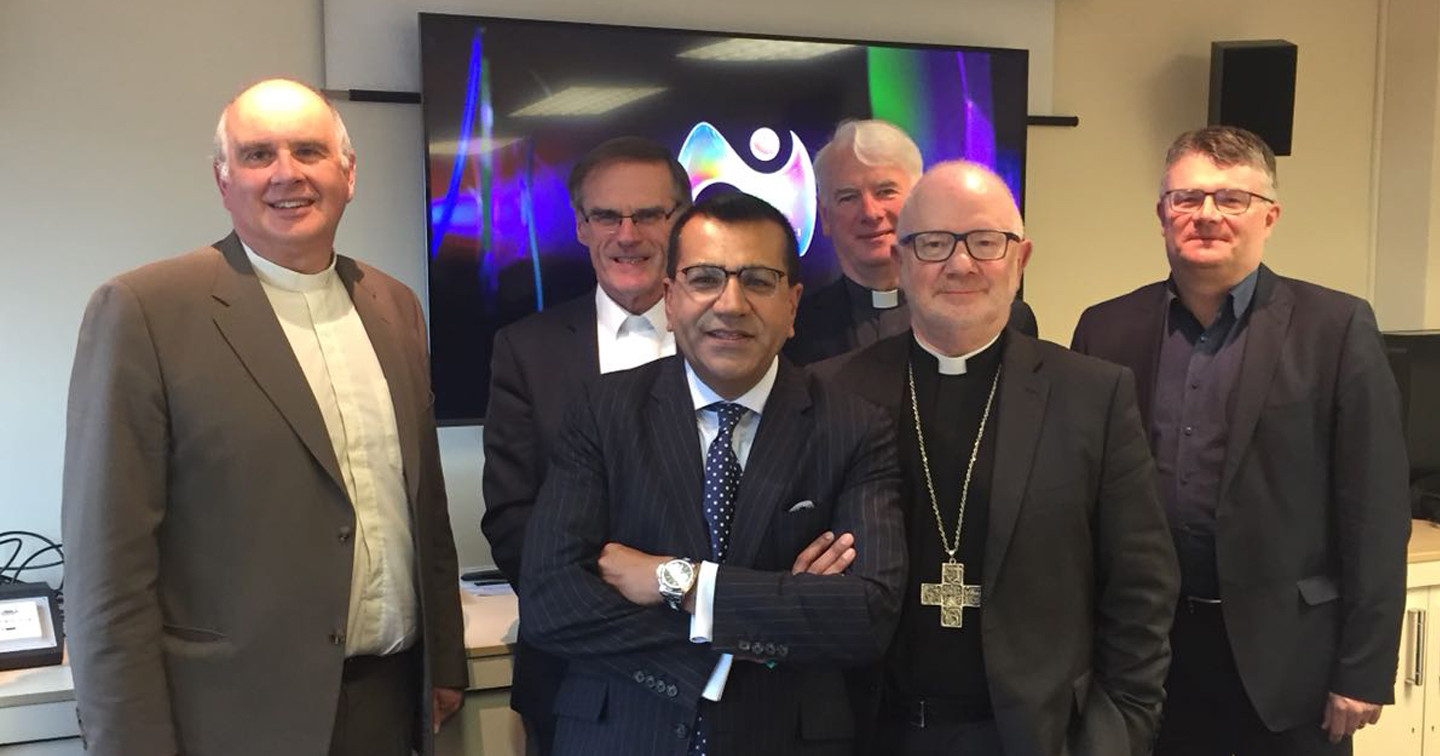 Church Leaders meet with BBC Religion Editor on visit to Belfast