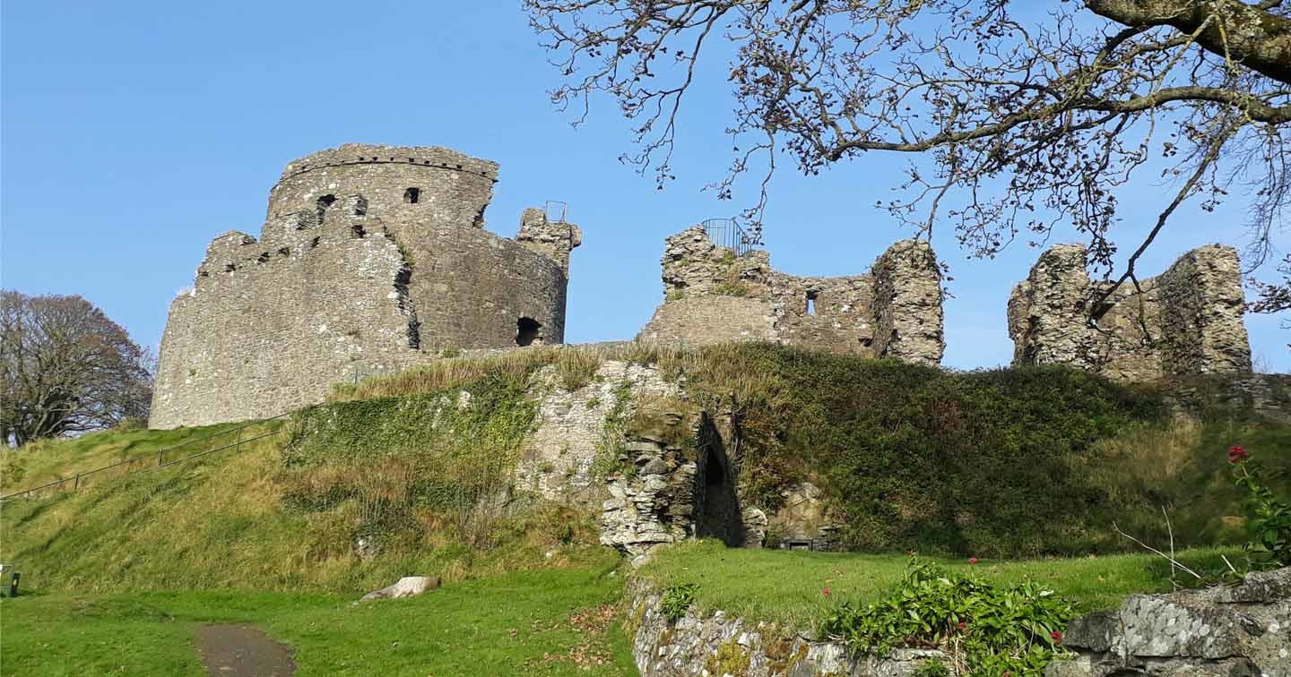 Dundrum Castle, Co. Down.