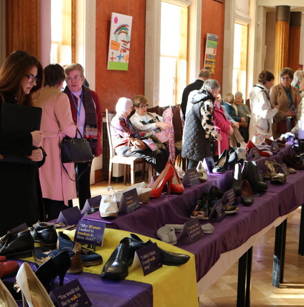 Souls of Our Shoes exhibition breaks silence over domestic abuse