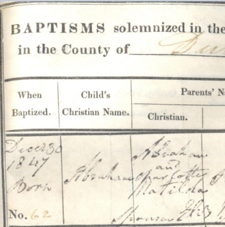 Bram Stoker&rsquo;s baptism in Clontarf