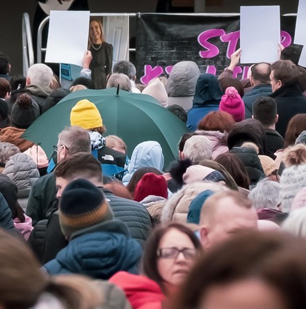 Statement following rally for Natalie McNally