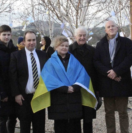 &lsquo;We stand with you&rsquo; &ndash; First anniversary of war in Ukraine marked at Tiglin