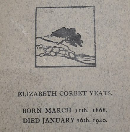 The Cuala Press: A Focus on the RCB Library&rsquo;s Collection of Books Published by the Yeats Sisters 