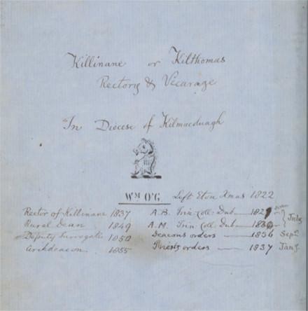 The Register of the Hon and Revd William O&rsquo;Grady (1806&ndash;1859), Rector of Killinane 1836&ndash;59, and his Successors: An Unusual Local History Source