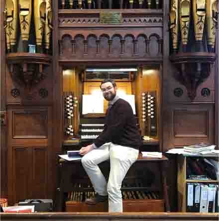 Organist takes on 800&ndash;hymn marathon challenge to boost parish funds