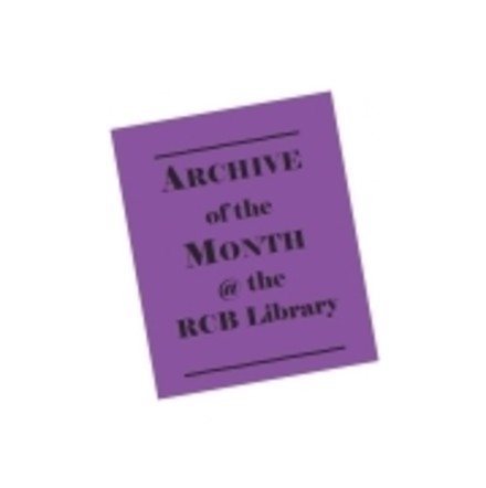 Keeping the Records Safe &ndash; edition of Irish Archives journal attests to RCB Library&rsquo;s Role  - Archive of the Month &ndash; January 2015 