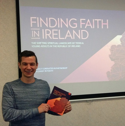 Jasper Rutherford gives presentation on &lsquo;Finding Faith in Ireland&rsquo; Barna Report to the Church&rsquo;s Central Communications Board