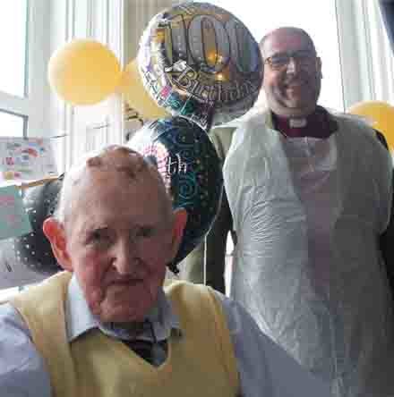 Happy birthday to St Thomas&rsquo; parishioner Clem