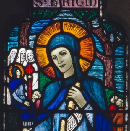 Illuminating St Brigid: Faith, Folklore, and Stained Glass 