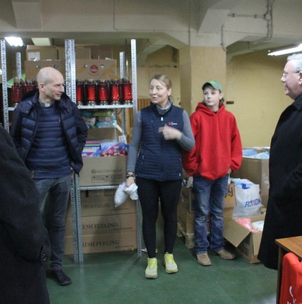 European church leaders encourage aid workers at Polish&ndash;Ukrainian border