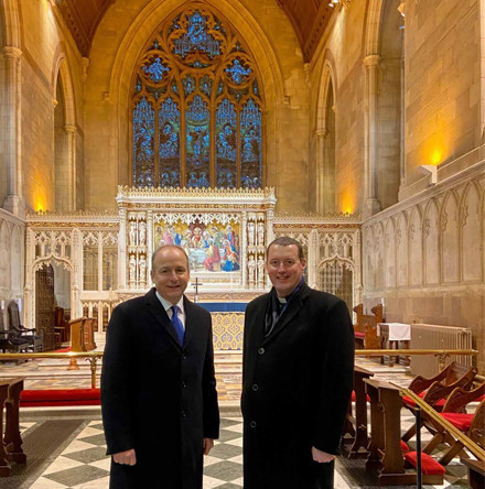 Visit of T&aacute;naiste Miche&aacute;l Martin TD to Armagh