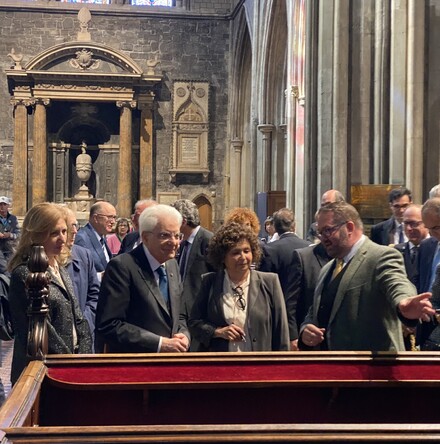 Visit of the President of Italy to Saint Patrick&rsquo;s Cathedral, Dublin