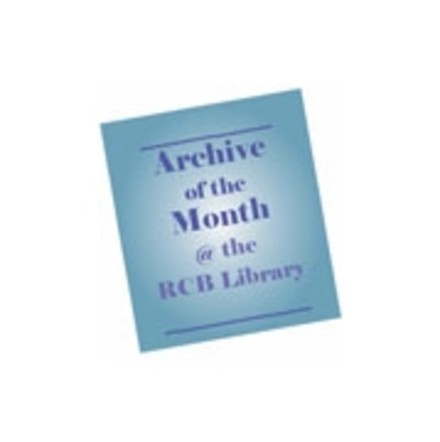 Pilgrimage to the Holy Land in 1962 and the mentoring influence of a former Representative Church Body librarian - Archive of the Month &ndash; May 2015