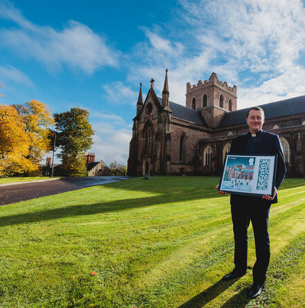 Sharing stories of five cathedrals through the post