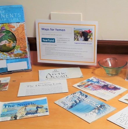 Maps for Yemen at Church House Belfast