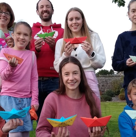 Drumbeg youngsters call for climate justice ahead of COP26