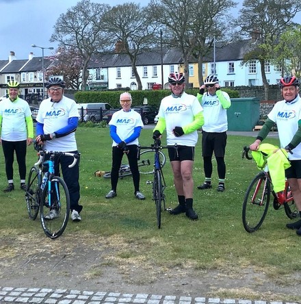 Saul parishioner raises over &pound;11,000 for MAF