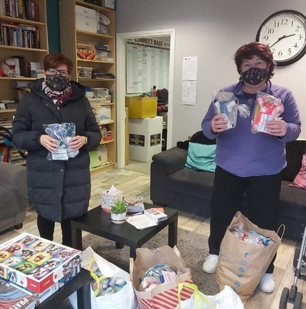 Ballymoney, Finvoy and Rasharkin MU provide wash bags and trauma teddies