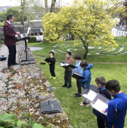 Making a start at the big task of rebuilding the Cathedral Choir in Cork