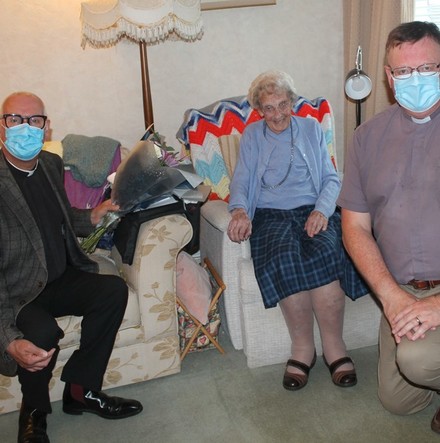 Bertha celebrates her 100th birthday