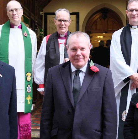 Government representatives attend Government representatives attend Remembrance Service in Enniskillen