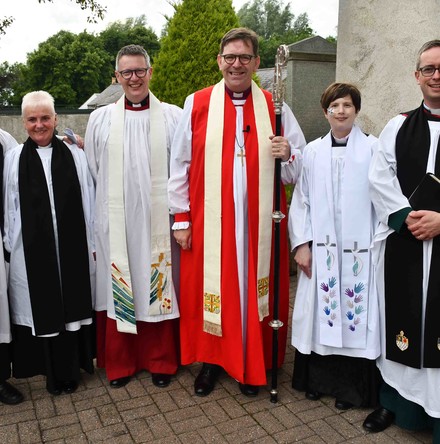 Claire Henderson ordained in Derg