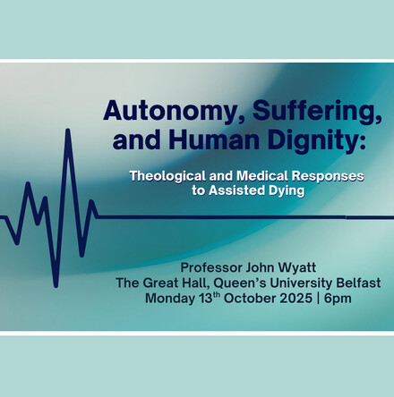 Annual Theological Lecture at Queen&rsquo;s considers autonomy, suffering and human dignity - Great Hall ∙ Queen&rsquo;s University Belfast ∙ Monday 13th October 2025
