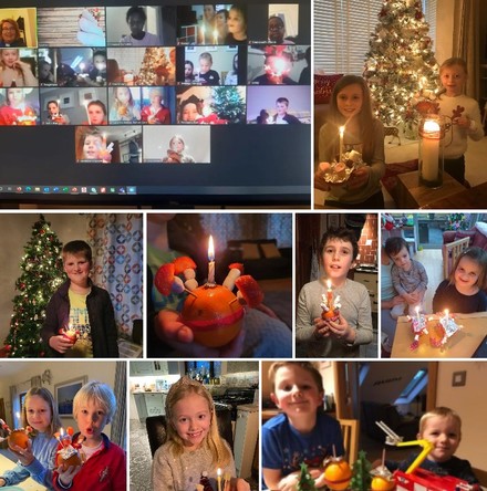 Christingles by Zoom in Crosshaven, County Cork