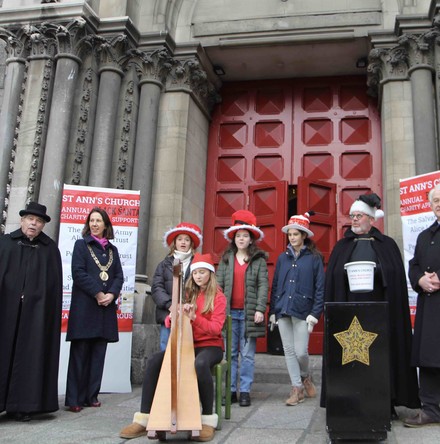 2021 Dublin Black Santa Sit Out launched - Appeal off to flying start with substantial donation in lieu of cancelled Christmas parties.