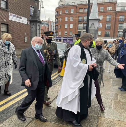 Remembrance Sunday Service at St Patrick&rsquo;s Cathedral, Dublin