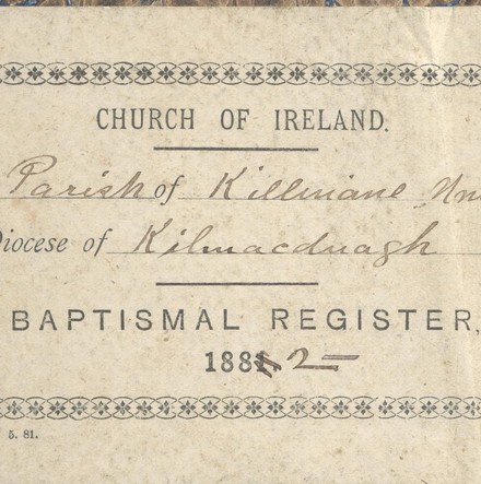 Tracking Parochial Families in Killinane and Kilconickny, County Galway: Local History Using Parish Registers & Gravestone Inscriptions - Archive of the Month &ndash; June 2016