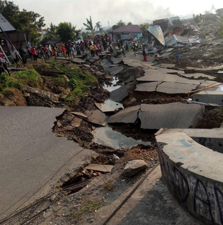 Response to tsunami in Indonesia