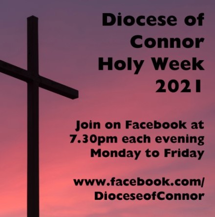 Connor shares evening services during Holy Week