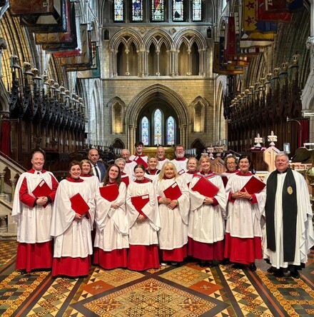 Crossing Borders and Crossing Barriers - Armagh Diocesan Singers, embarked on its first tour, travelling to the city of Dublin.