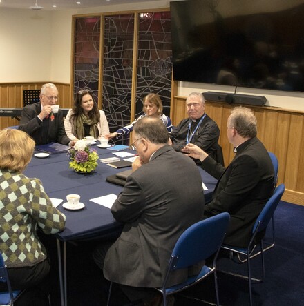 Church Leaders meet Secretary of State