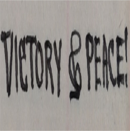 The War is Over