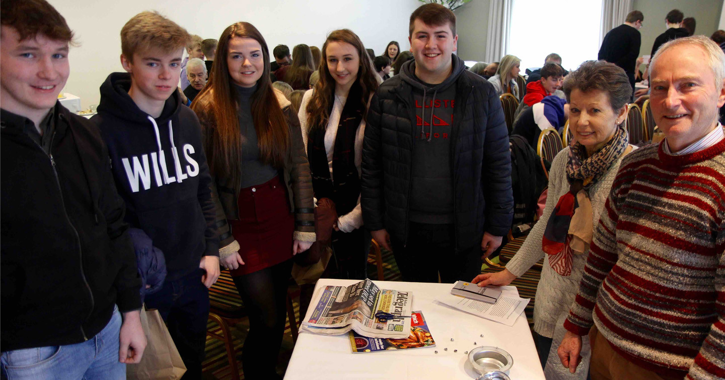 Representatives from the Diocese of Clogher at the Church of Ireland Youth Forum.