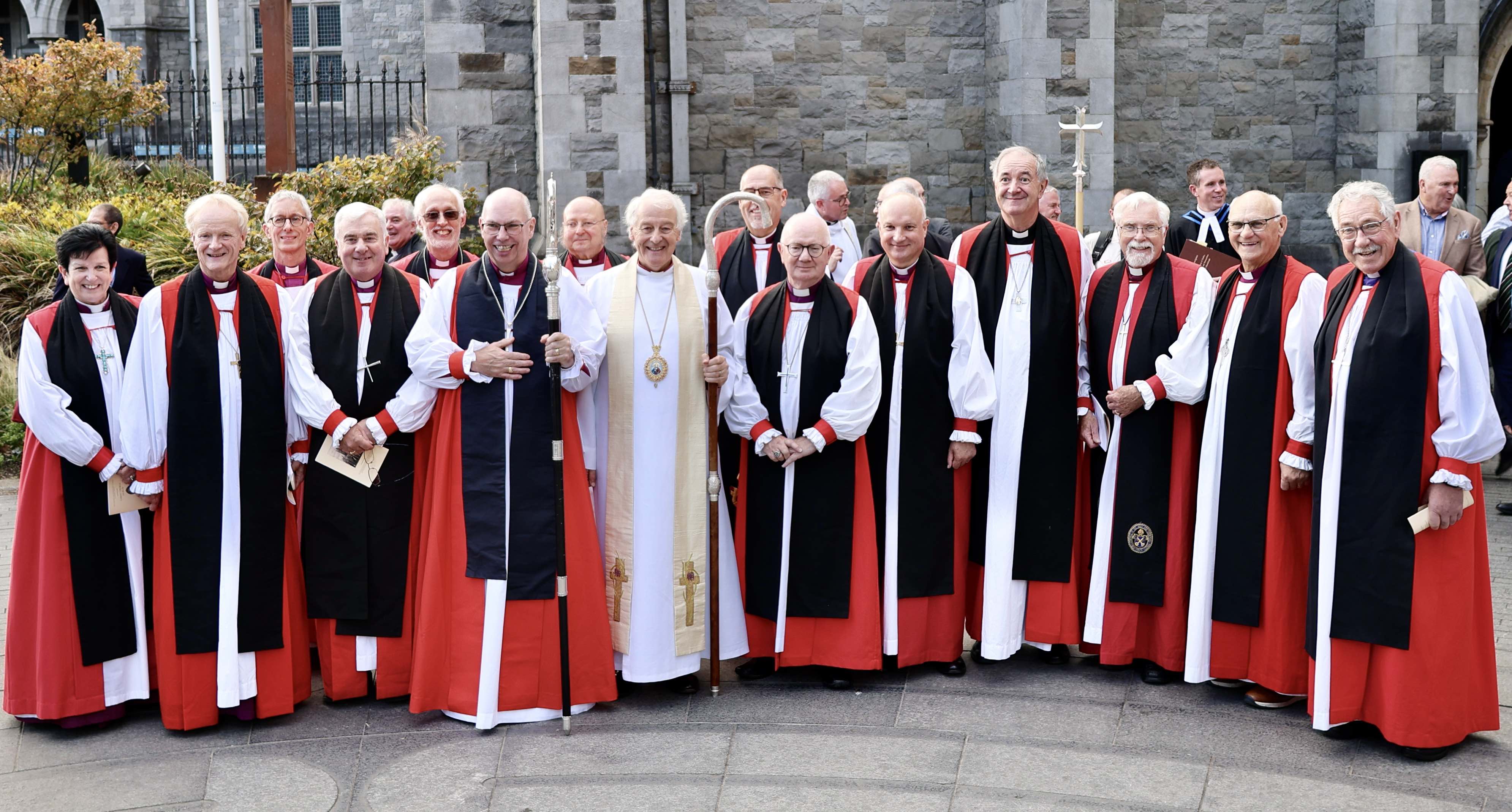 The Anglican Bishops after the Consecration of Bishop Andrew Orr.