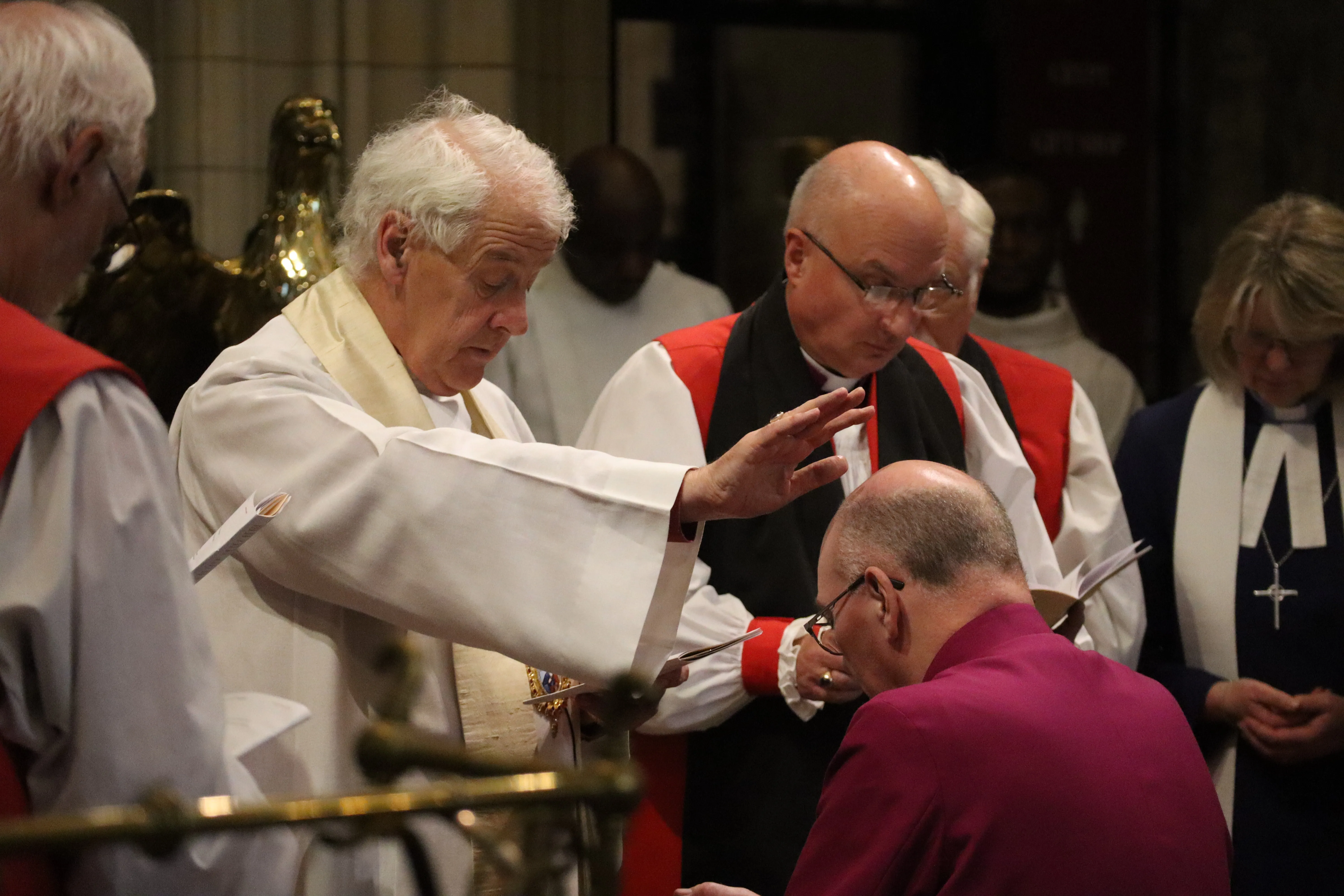 The consecration of Bishop Andrew Orr.