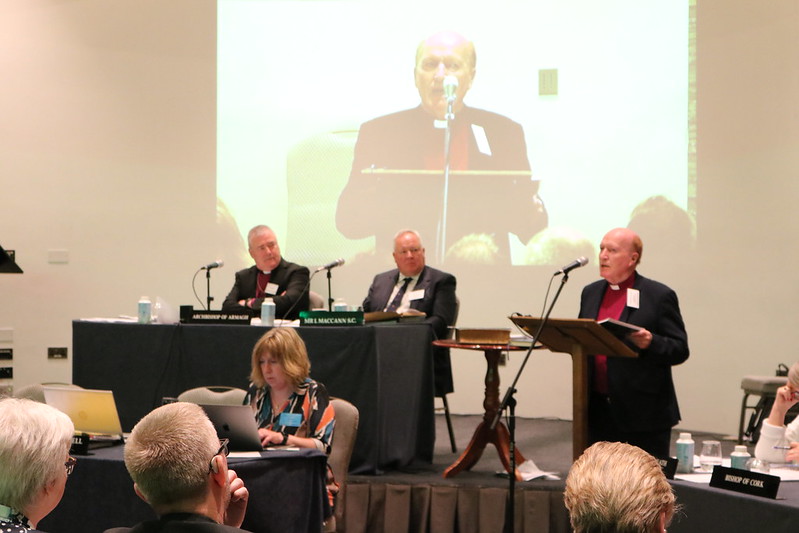 Bishop Ferran Glenfield speaks for Bishops' Appeal for World Aid and Development