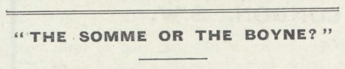 Church of Ireland Gazette 7 July 1916