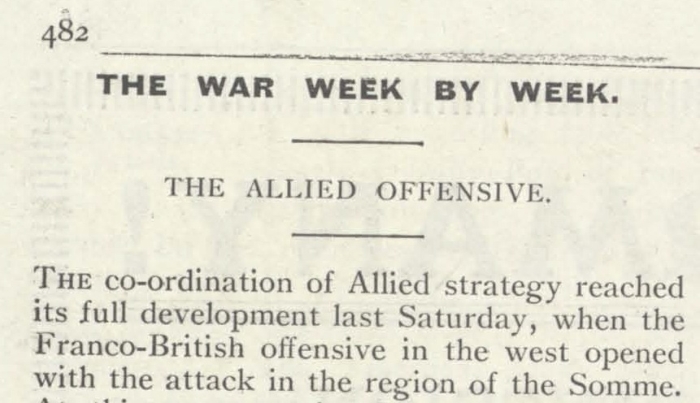 Church of Ireland Gazette 7 July 1916