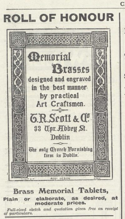 Church of Ireland Gazette 7 July 1916