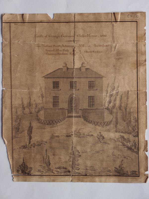 Gormanstown glebe house, 1838, designed by John Semple & Son in 1827. Set in a parkland setting the glebe house is elegant and compact